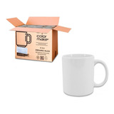 Taza Blanca 11oz Para Sublimar 12 Pz Color Make Aaa