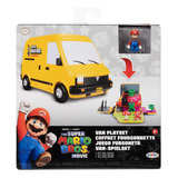 Super Mario Bros Playset 40cm juego furgoneta 