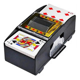 Barajador Mezclador Automático Cartas Poker + Caja Naipes