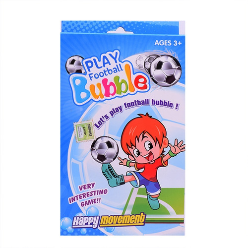 Burbujero Futbol Media Para Jueguitos Pompas Irrompibles