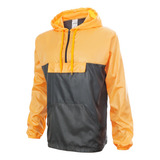 Campera Rompeviento Anorak Bolsillo Frontal Impermeable 