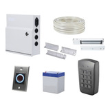 Kit Control Acceso Chapa Magnetica Biometrico 500 Usuarios