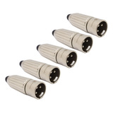 PuLG Conector Xlr Canon Harden Pl-1512 3pines 5pz Profesiona