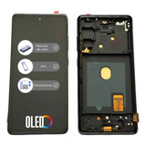 Frontal Tela Display Touch Para S20 Fe Oled + Aro + Kit + Pe