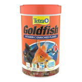 Alimento En Escamas Peces De Agua Fría Carassius Y Goldfish Tetrafin Goldfish Flakes 62g