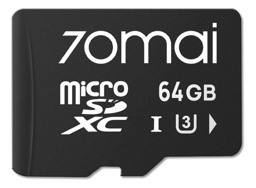 Tarjeta De Memoria 70mai Microsd 64gb 100 Mbps U3