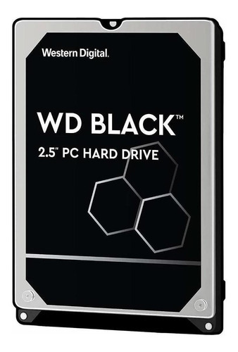 Hd 500gb 7200rpm 2.5, Western Digital, Black