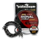 Cable Rca Doble Blindaje 6 Ft = 1.8m Rockford Fosgate Rfit-6