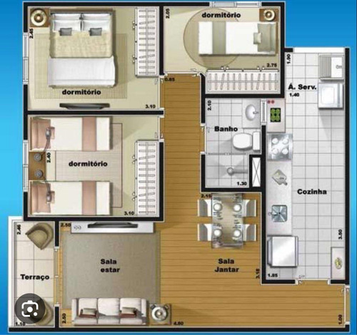 Venda De Apartamento Atlantico Norte