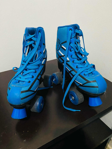 Patins 4 Rodas Fenix Azul