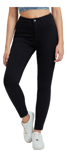 Jeans Mujer Super Skinny Emilia Negro Fashion's Park