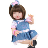 Bebê Reborn Laura Baby Alexia 40cm 100% Vinil - Shiny Toys