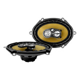 Bocinas 5x7  Fibra Carbono 4 Vías Kevlar 140w By Soundstream