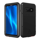 Funda Negra Con Protector Para Telefono Samsung Galaxy S10