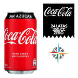 Cocacola Zero Pack 24 Latas 350ml