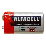Bateria 9v Volts Alfacell  Energy Carga Alta Resistencia
