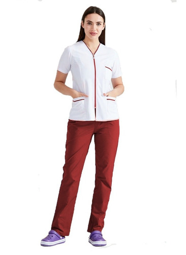 Pijama Quirurgica Conjunto Medico Antifluidos Scrub Uniforme