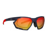 Oculos Hb Rush Matte Navy Multi Red