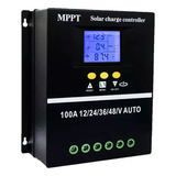 Carregador Solar Mppt 100a Controlador De Carga 24v