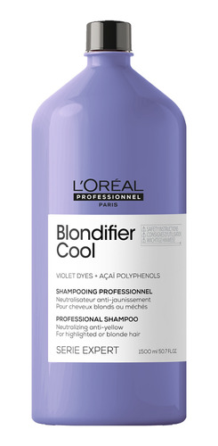 Loreal Blondifier Cool Shampoo Serie Expert 1500 Ml