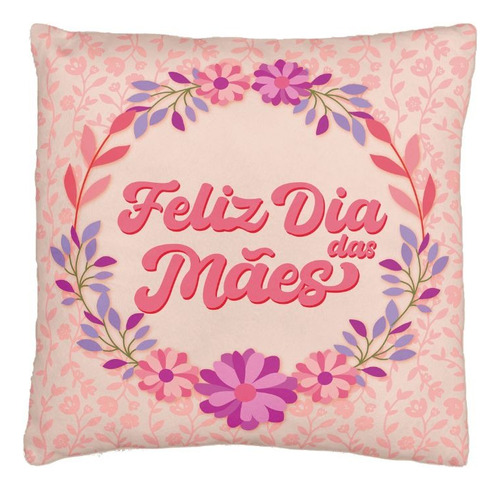 Capa Para Almofada Dia Das Mães Decoração Sofá Casa Presente