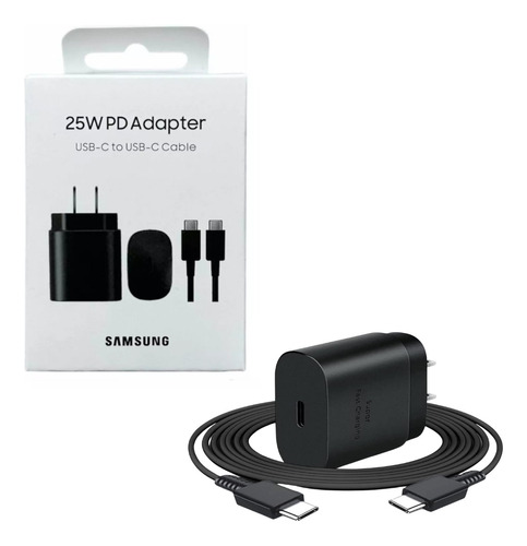 Cargador Samsung Galaxy A24 A14 Super Carga Rapida 25w