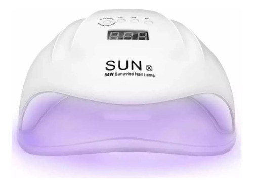 Cabina Uñas Profesional Uv Led 54w Sun X Semi-gel-acrilico