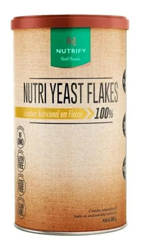 Levedura Nutricional Nutri Yeast Flakes - Nutrify 300g