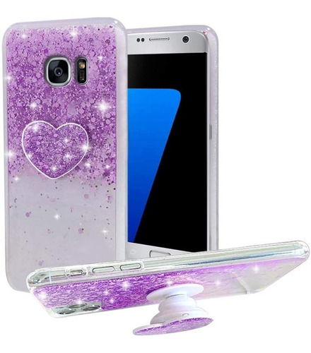 Funda Para Samsung Galaxy S7 (color Violeta)