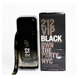 Perfume 212 Vip Black 100ml Carolina Herrera Original Adipec