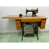 Hermosa Antigua Maquina De Coser Automática Singer De 1944