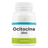 Ocitocina 20ui 60 Cáps Produção De Leite Materno Sublingual