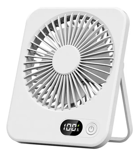 Ventilador Portátil Recargable Ideal Maquillaje Verano Calor