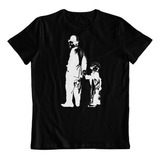 Polera Algodon Estampada Dtf Icono Charles Chaplin Cine Fan