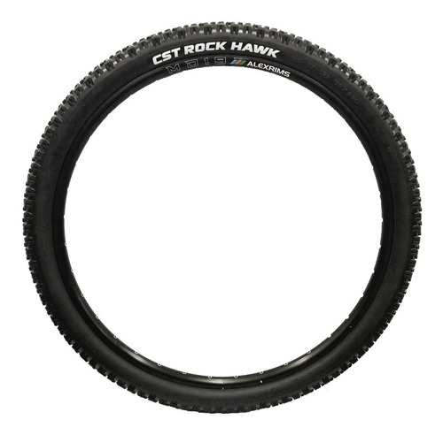 Llanta Cst Para Bicicleta Mtb Rock Hawk R27.5 X2.25 Color Negro Tubeless Ready