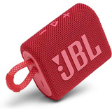 Bocina Jbl Go 3 Portátil Con Bluetooth Waterproof Red 110v/220v 