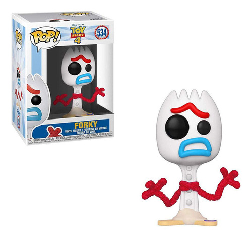 Funko Pop Toy Story 4 Forky #534 Sad Face Gamestop Exclusive