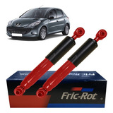 Kit 2 Amortiguadores Traseros Peugeot 207 1.6 16v Fric-rot