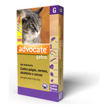 Antipulgas Advocate Para Gatos De 4 A 8 Kg Combo 3 Pipetas