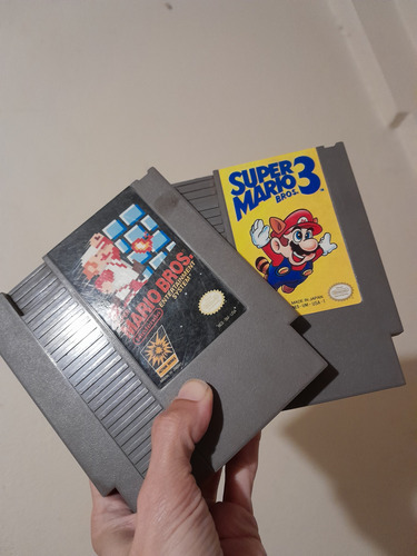 Video Game Mario Bros 1 Y 3 Año 1985