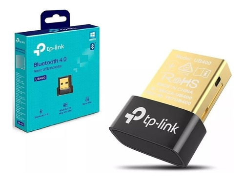 Tp-link Ub400 Adaptador Usb Bluetooth 4.0 Plug Play Audio