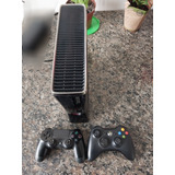 Console Xbox 360 Slim C/ Defeito Sucata Controle Ps4 Xbox 360