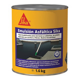 Sika Emulsión Asfáltica Impermeabilizante Cubierta 1.6kg