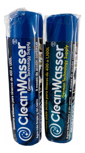 Cleanwasser Antisarro 1,100 Y Doble Acción 1,100lts Premium