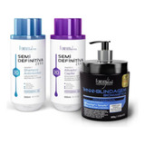 Kit Forever Liss Semi Definitiva 2x300ml + Máscara Blindagem