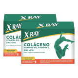 Pack X-ray Colageno Compromidos 60 Unidades X2 Sabor Sin Sabor