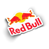 Sticker Letrero Adhesivo Calcomanía Logo Red Bull Abajo