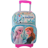 Mochila Escolar Primaria Frozen Olaf 3d Con Ruedas