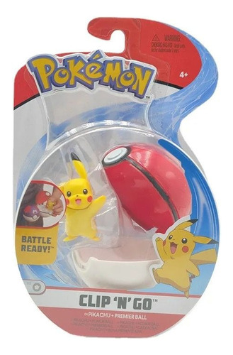 Pack Pokeball Pokemón Clip 'n Go Personagens