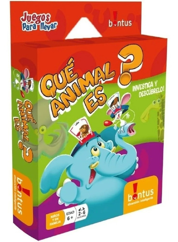 Juego De Mesa Qué Animal Es? 529